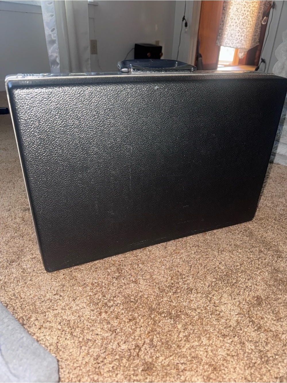 Samsonite Black Textured Hard Shell Briefcase - Picture 4 of 6